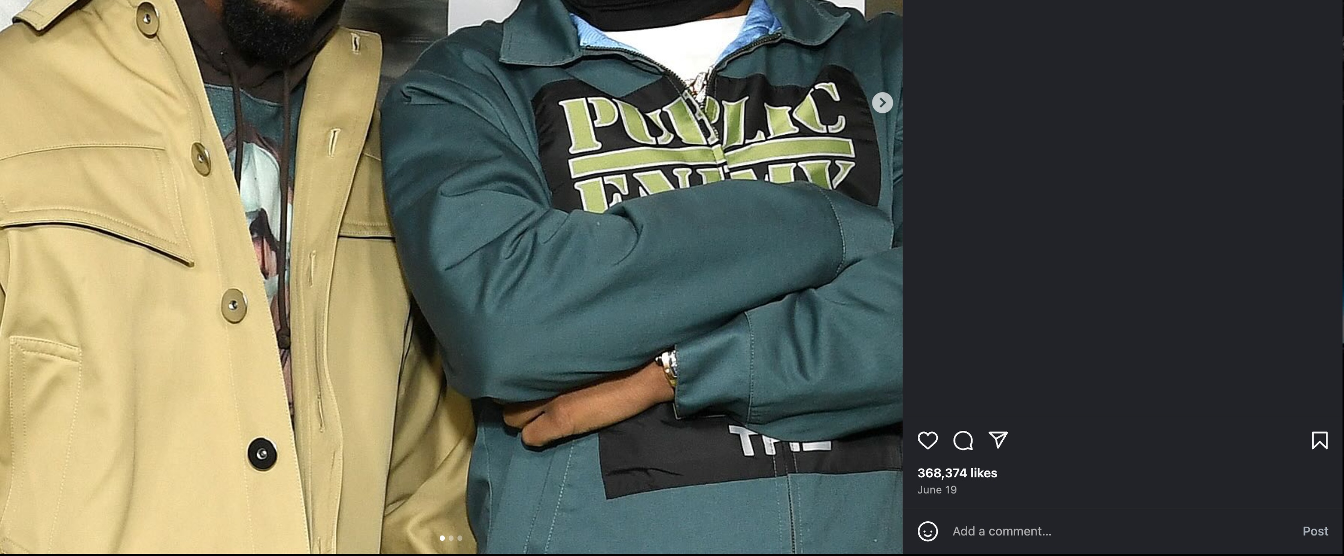 Beispiel-Post nach Kampagne: 368.374 Likes (+24,1%)