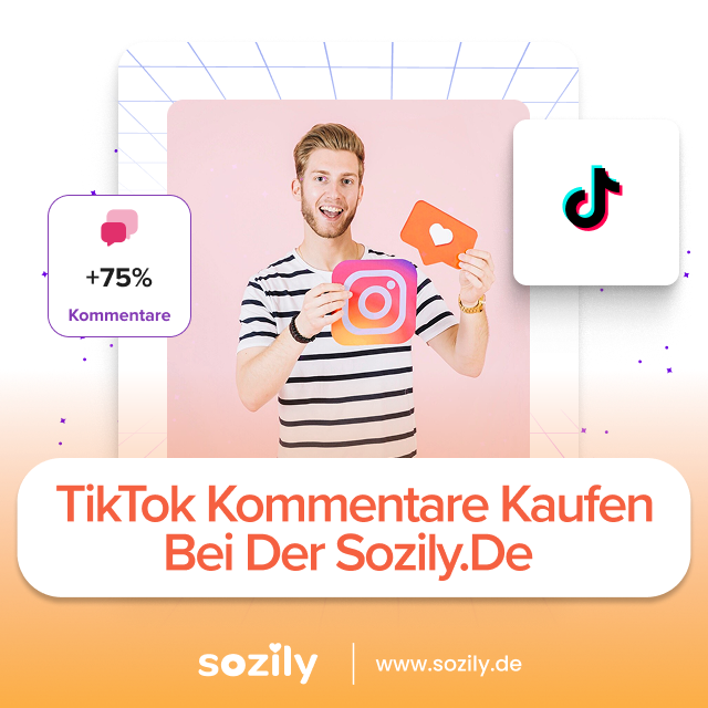 TikTok Kommentare kaufen bei Sozily.de