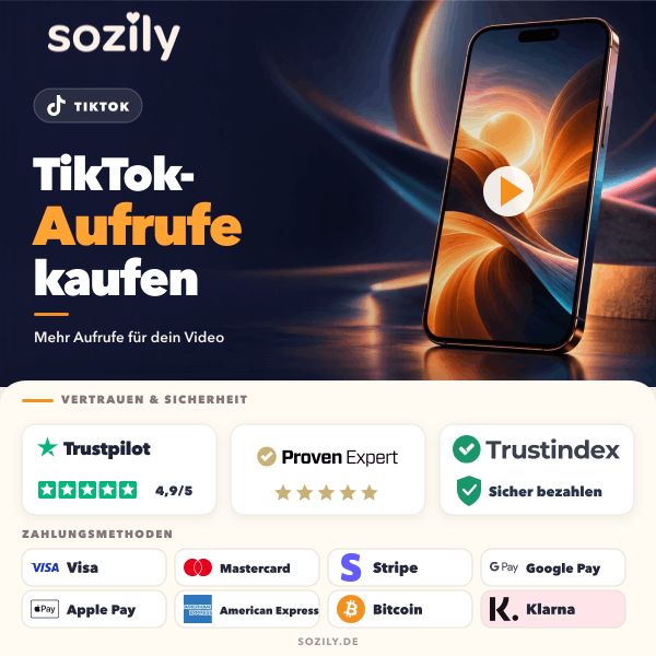 TikTok Views kaufen: Mehr Aufrufe für Videos & Reichweite