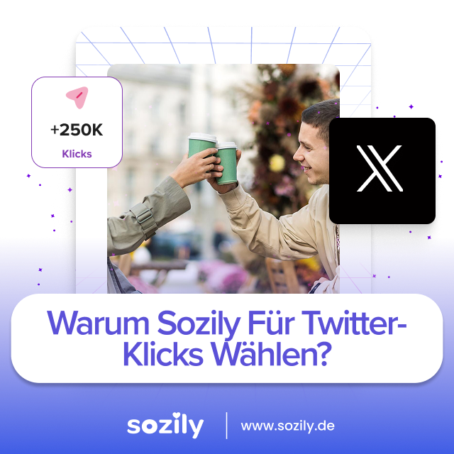 warum Sozily für Twitter Klicks Service