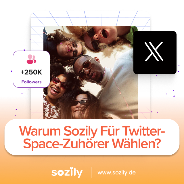 Warum Sozily für Twitter-Space-Zuhörer wählen?
