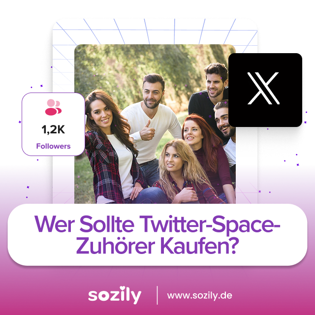 Wer sollte Twitter-Space-Zuhörer kaufen?