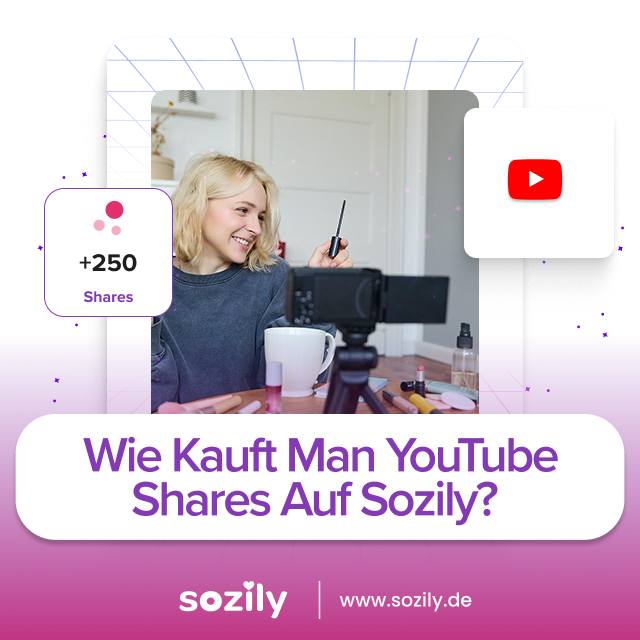 Wie kauft man YouTube Shares auf Sozily?